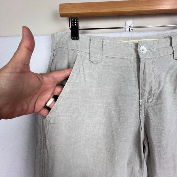 ANTHROPOLOGIE Daughters of the Liberation 4 Linen Women's Wide Leg Trousers - Picture 6 of 12